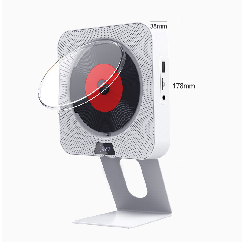 Wall-mounted CD player portable cd player bluetooth CD player cd home teaching machine CD player