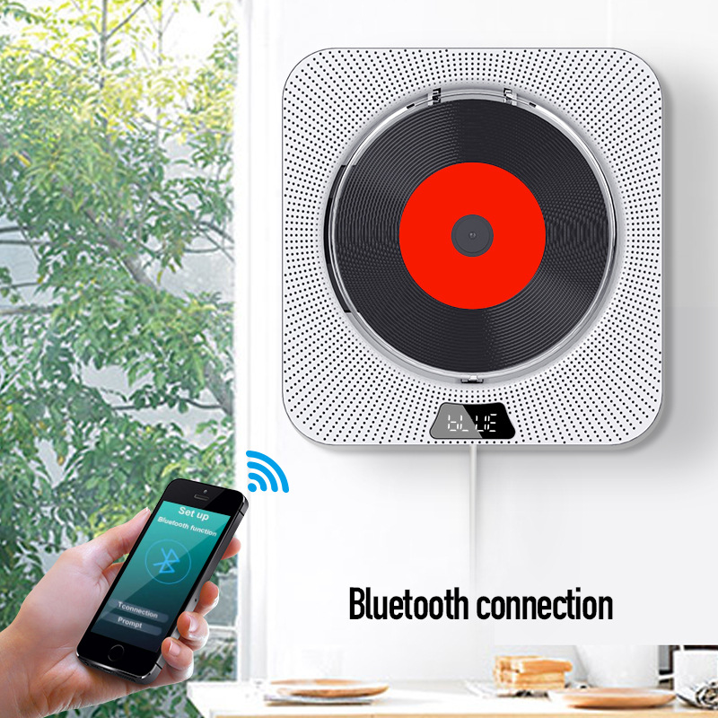 Wall-mounted CD player portable cd player bluetooth CD player cd home teaching machine CD player