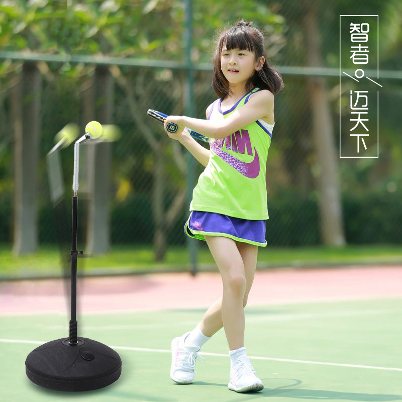Trainer Tennis Training Simulator Sparring Device Positive and Backhand Serve Swing Practice Device Sparring Teaching