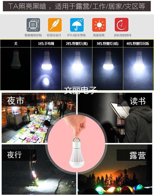 COB Work Light Tent Light Flashlight Camping Light COB Work Light Tent Light Flashlight Camping Light