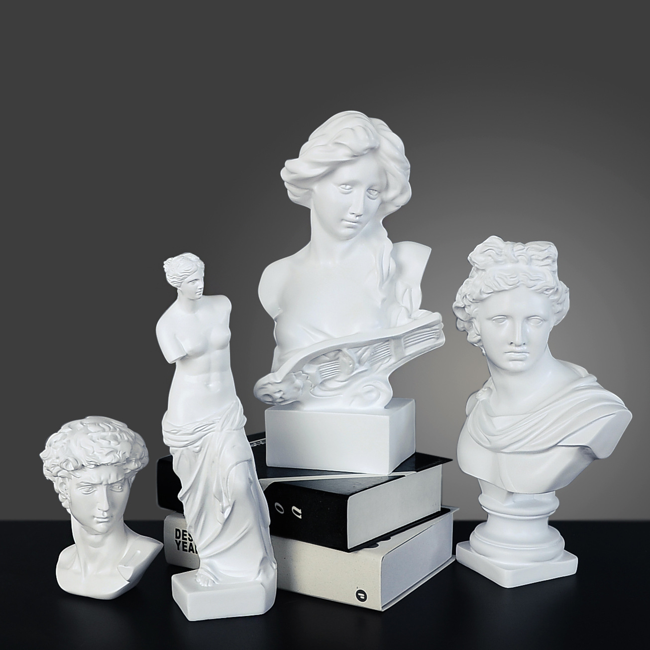 Style Ornaments Resin Plaster Statue Art Teaching Aids Sketch Copy Hallway TV Cabinet Living Room Decorative Ornament