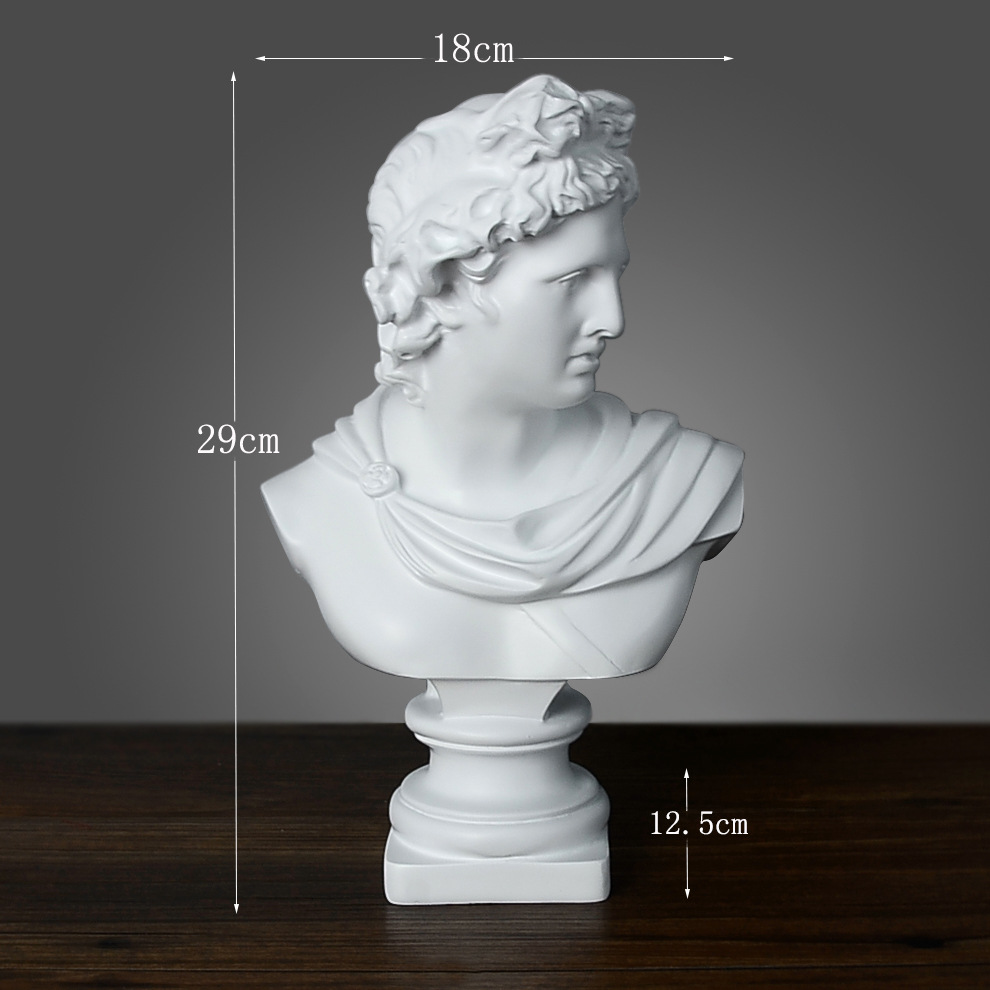Style Ornaments Resin Plaster Statue Art Teaching Aids Sketch Copy Hallway TV Cabinet Living Room Decorative Ornament Style Ornaments Resin Plaster Statue Art Teaching Aids Sketch Copy Hallway TV Cabinet Living Room Decorative Ornament