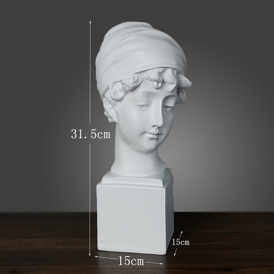 Style Ornaments Resin Plaster Statue Art Teaching Aids Sketch Copy Hallway TV Cabinet Living Room Decorative Ornament Style Ornaments Resin Plaster Statue Art Teaching Aids Sketch Copy Hallway TV Cabinet Living Room Decorative Ornament