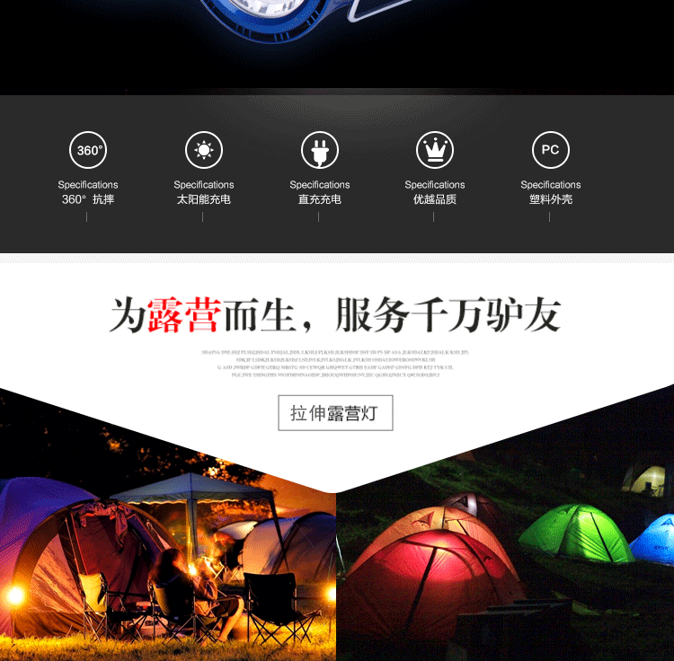 Led Tent Light USB Solar Charging Camping Light Multi-Function Barn Lantern Camping Light Factory Direct Sales Led Tent Light USB Solar Charging Camping Light Multi-Function Barn Lantern Camping Light Factory Direct Sales