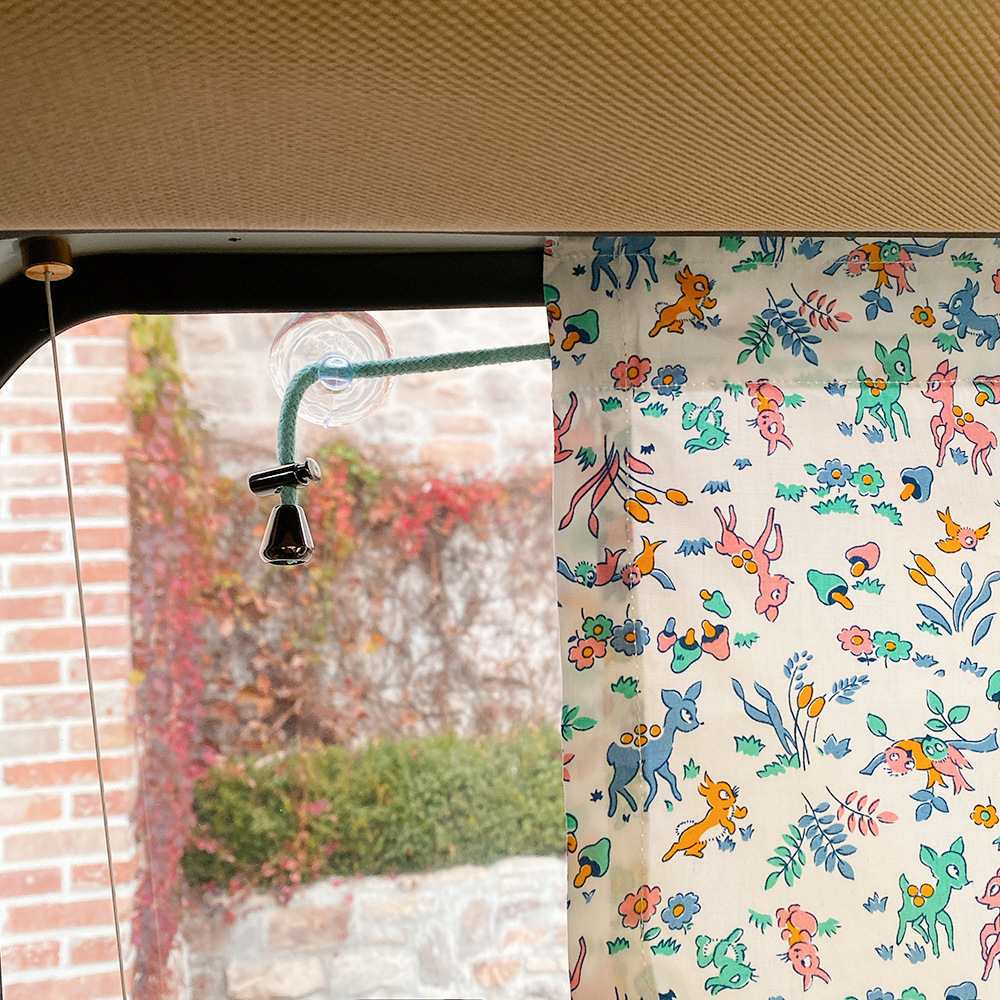 Same Style Vehicle Window Curtain Sun Shade Cartoon Children's Shading Insulated Magnetic Sucker Drawstring Version Same Style Vehicle Window Curtain Sun Shade Cartoon Children's Shading Insulated Magnetic Sucker Drawstring Version