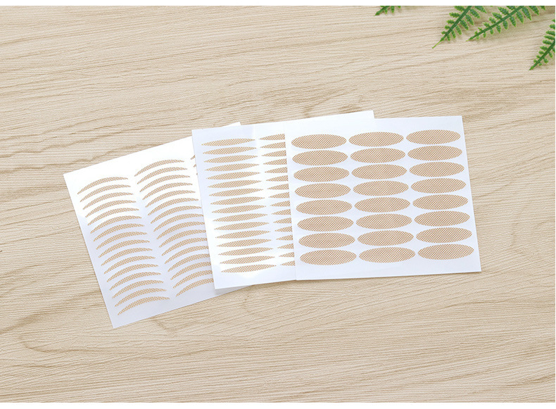 Wholesale Mesh Lace Double Eyelid Stickers Eye Beauty Tape Seamless Natural Flesh Color Invisible Super Sticky Long-Lasting Night Women and Men Wholesale Mesh Lace Double Eyelid Stickers Eye Beauty Tape Seamless Natural Flesh Color Invisible Super Sticky Long-Lasting Night Women and Men