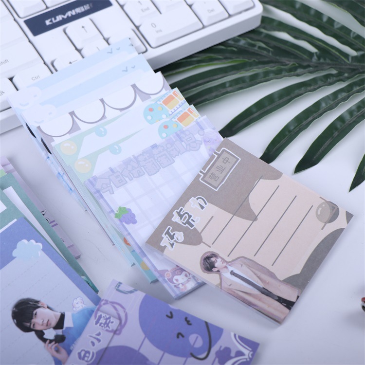 Color Creative Note Pad Advertising Sticky Note Customized Combination Shaped Cute Note Sticker Sticky Note Customized