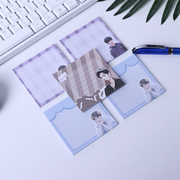 Color Creative Note Pad Advertising Sticky Note Customized Combination Shaped Cute Note Sticker Sticky Note Customized