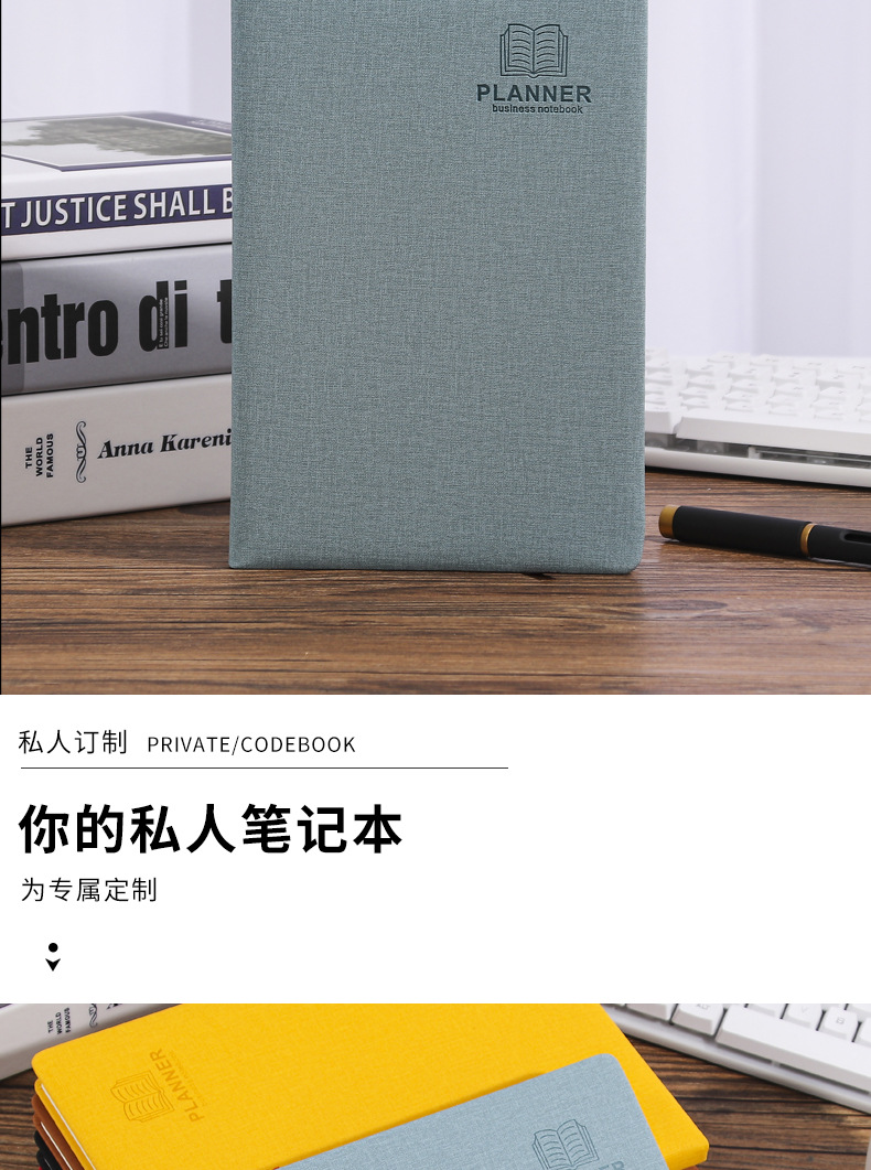 Spot A5a6b5 Notebook Pu Notebook Business Notebook Office Diary Journal Book Conference Book