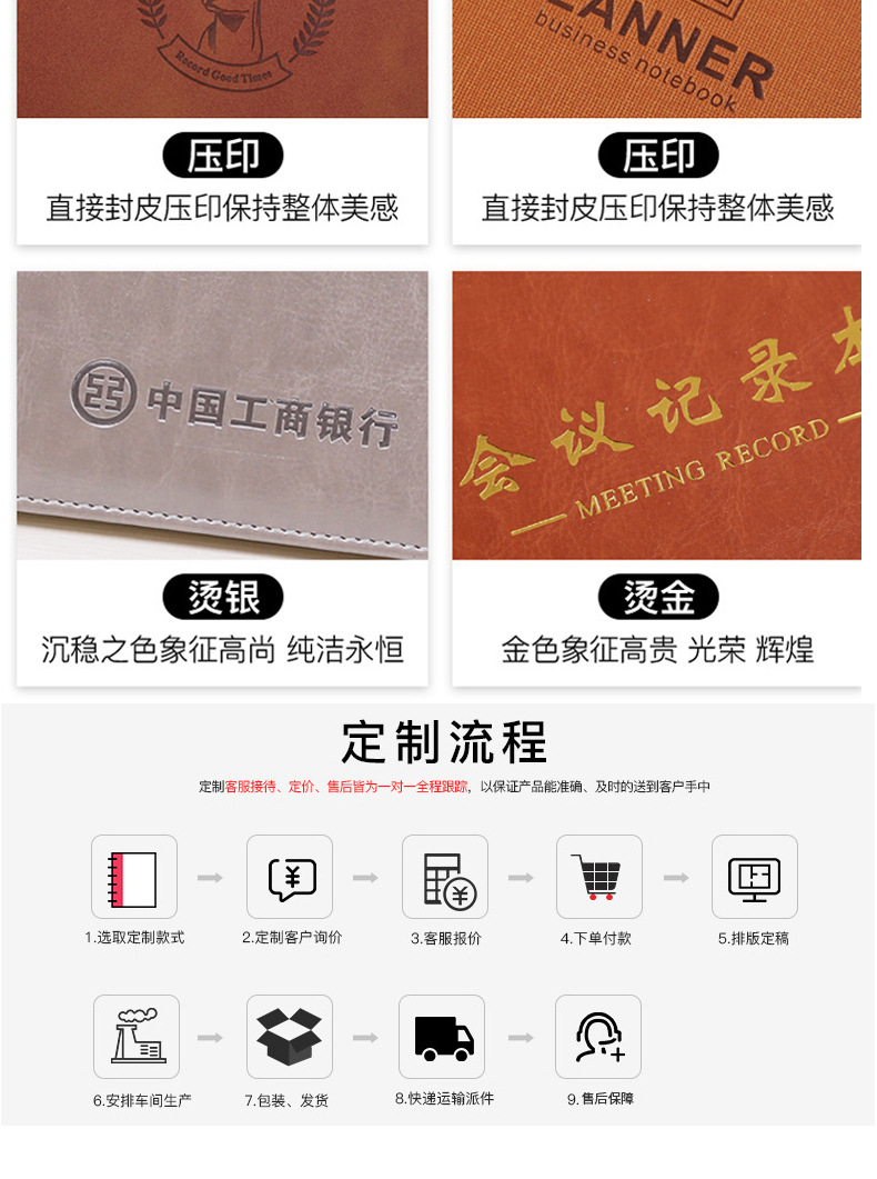 Spot A5a6b5 Notebook Pu Notebook Business Notebook Office Diary Journal Book Conference Book
