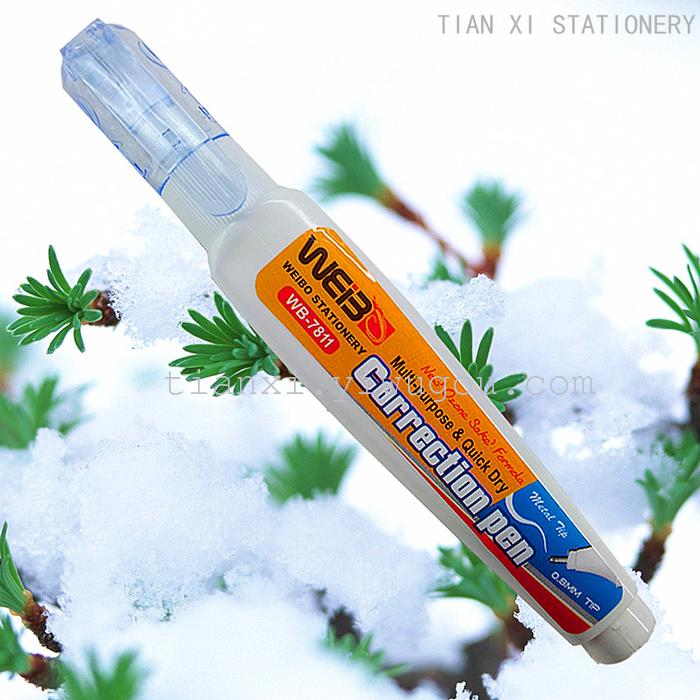 Fixed pen   wb-7811-12 stationery   correction fluid    correction pen