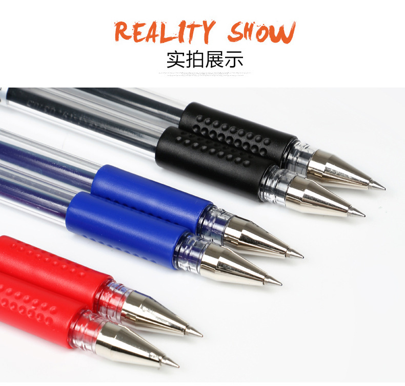 Deli Gel Pen Office Supplies 6600es/33399 Signature PEN Conference Pen 0.5mm Ball Pen 12 Wholesale