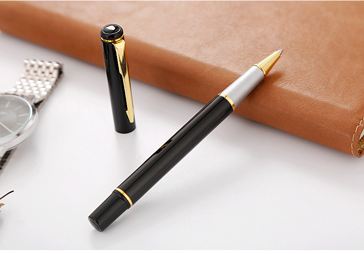 Shuolei Factory Supply Metal Roller Ball Pen Signature Pen Gel Pen Supply Printing Advertising Marker Metal Water-Based Paint Pen
