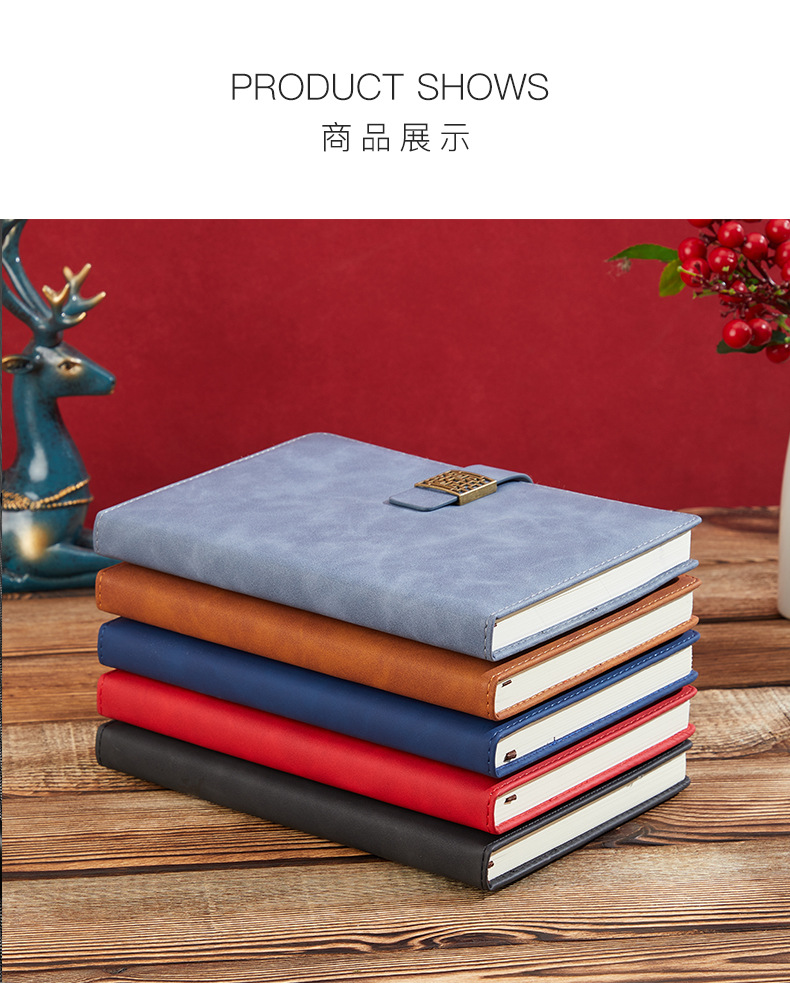 Retro Business Notebook A5 Custom Logo Notepad Set Creative Simple Office Diary Book Journal Notebook Retro Business Notebook A5 Custom Logo Notepad Set Creative Simple Office Diary Book Journal Notebook