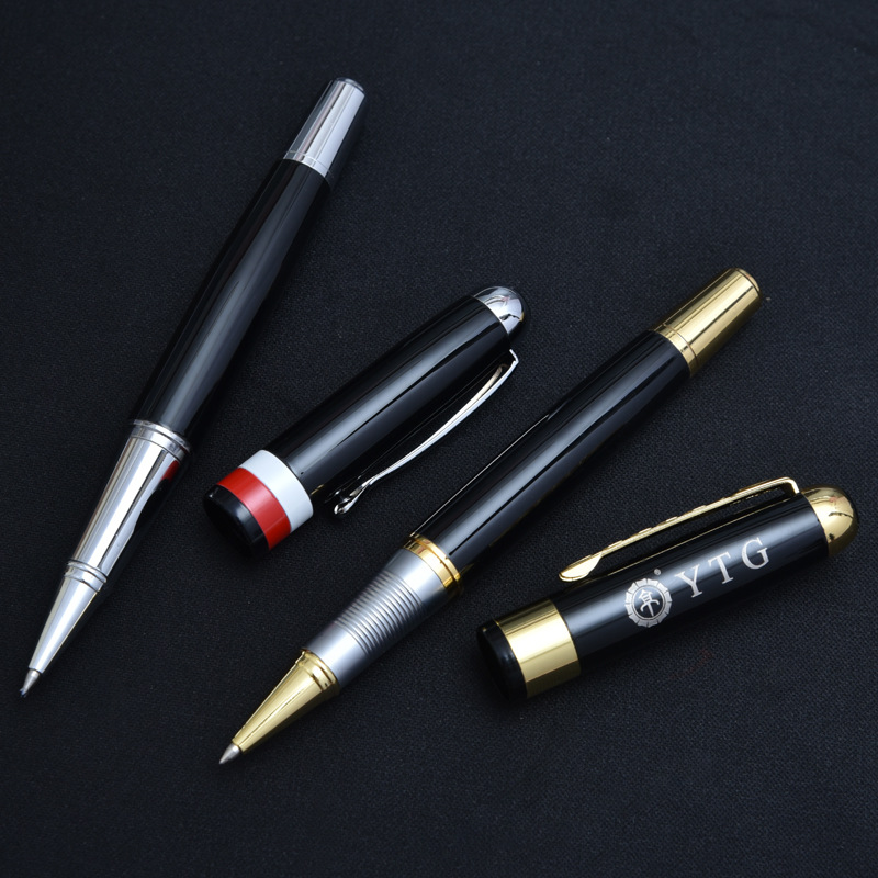 Metal ball-point pen classic neutral signature pen lettering custom LOGO gift pen smooth writing pen