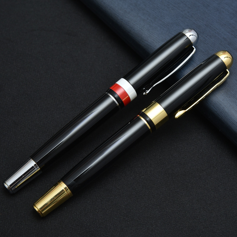 Metal ball-point pen classic neutral signature pen lettering custom LOGO gift pen smooth writing pen