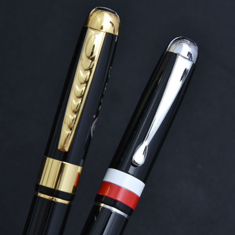Metal ball-point pen classic neutral signature pen lettering custom LOGO gift pen smooth writing pen