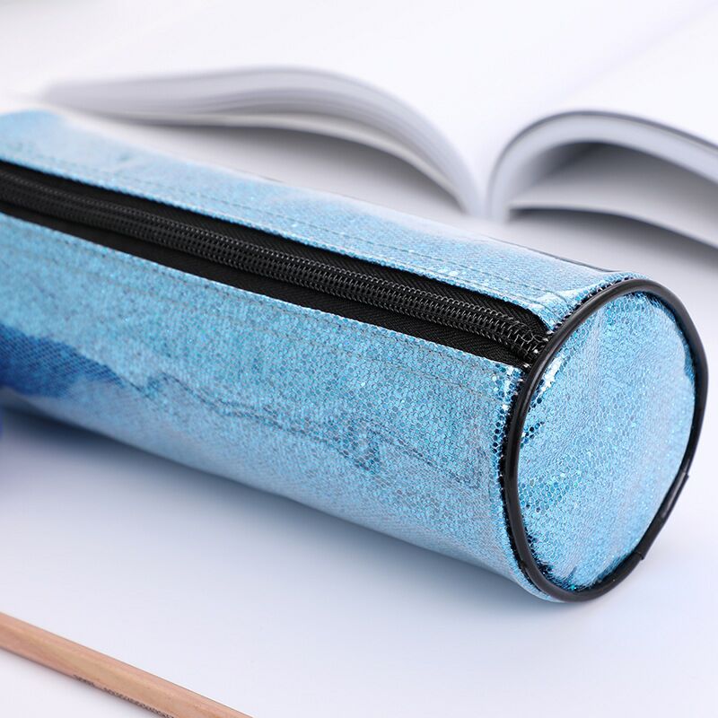 Stock new hair ball pen bag student sequin makeup lady children&#039;s sequin pen bag