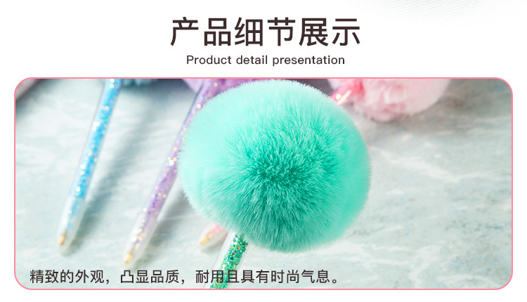 Diamond Painting Tools Spot Drill Pen Cross Stitch Spot Drill Tool Nail Art Sticking Drill Pen Big Hair Ball Diamond Painting Spot Drill Pen
