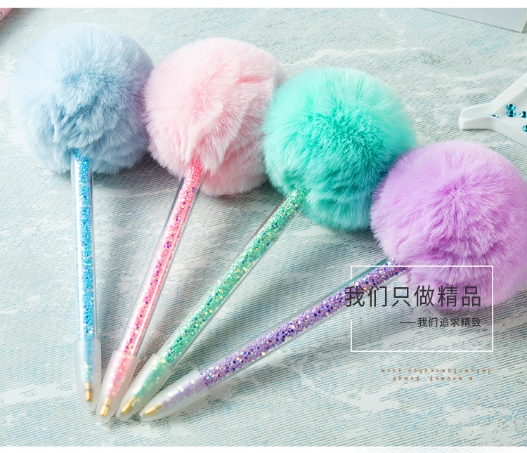 Diamond Painting Tools Spot Drill Pen Cross Stitch Spot Drill Tool Nail Art Sticking Drill Pen Big Hair Ball Diamond Painting Spot Drill Pen