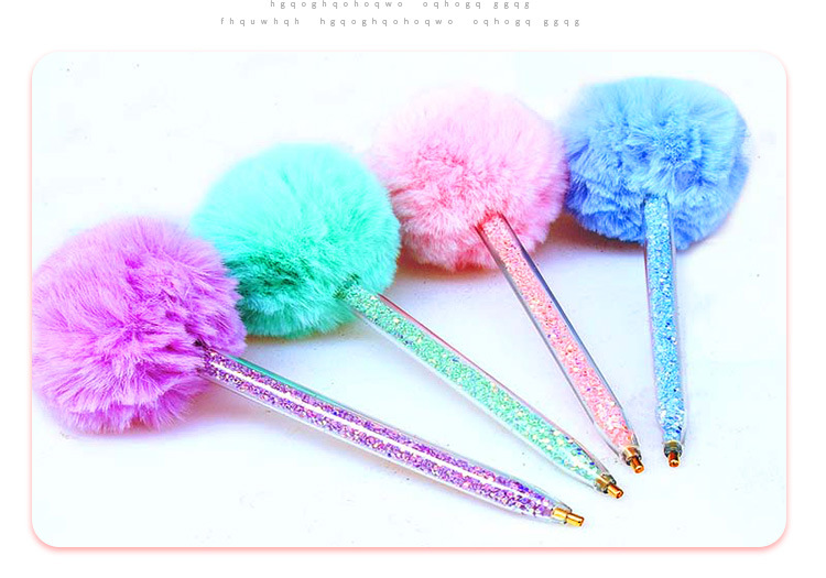 Diamond Painting Tools Spot Drill Pen Cross Stitch Spot Drill Tool Nail Art Sticking Drill Pen Big Hair Ball Diamond Painting Spot Drill Pen