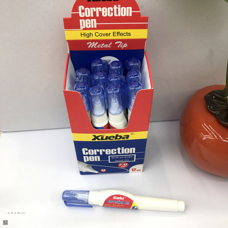 Correction Fluid Correction Fluid Xueba7ml Large Capacity Correction Pen Mini 4Ml Correction Tape Combination