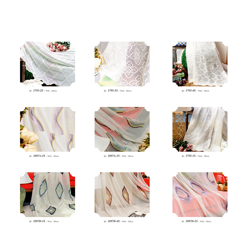 2017 Factory Wholesale Thickened Curtain Simple Modern Chinese Sun Shade Shading Fabric Curtain Finished Product Customization 2017 Factory Wholesale Thickened Curtain Simple Modern Chinese Sun Shade Shading Fabric Curtain Finished Product Customization