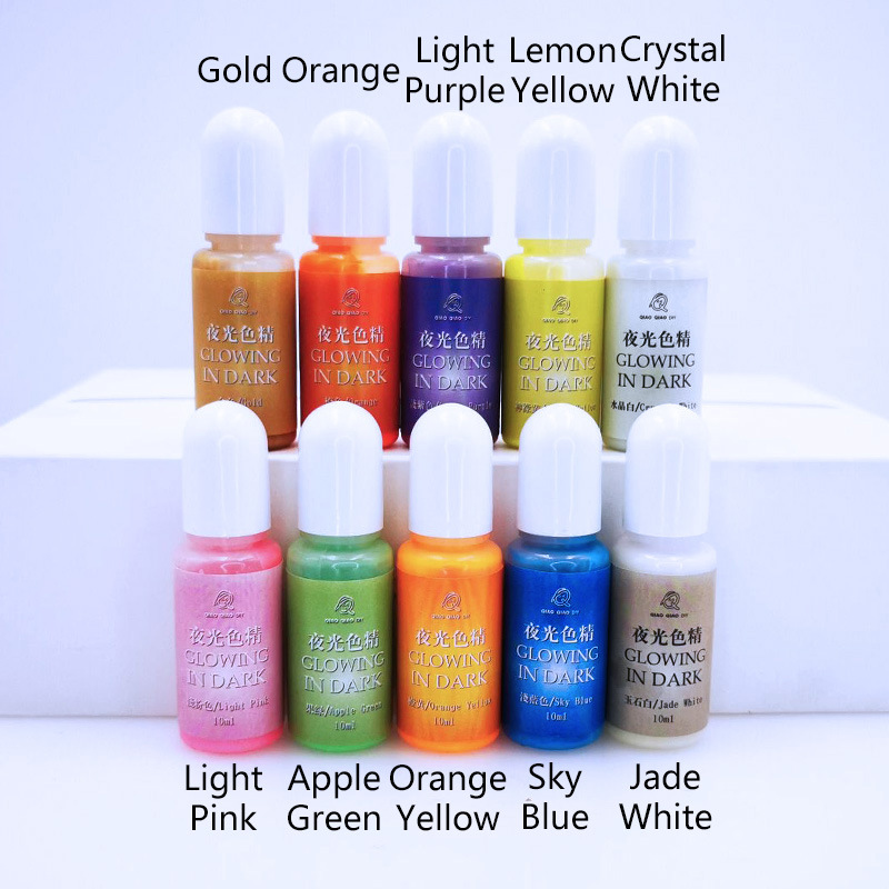 DIY luminous liberated UV Crystal drop gel Silicone Mold color Palette with luminous essence DIY luminous liberated UV Crystal drop gel Silicone Mold color Palette with luminous essence