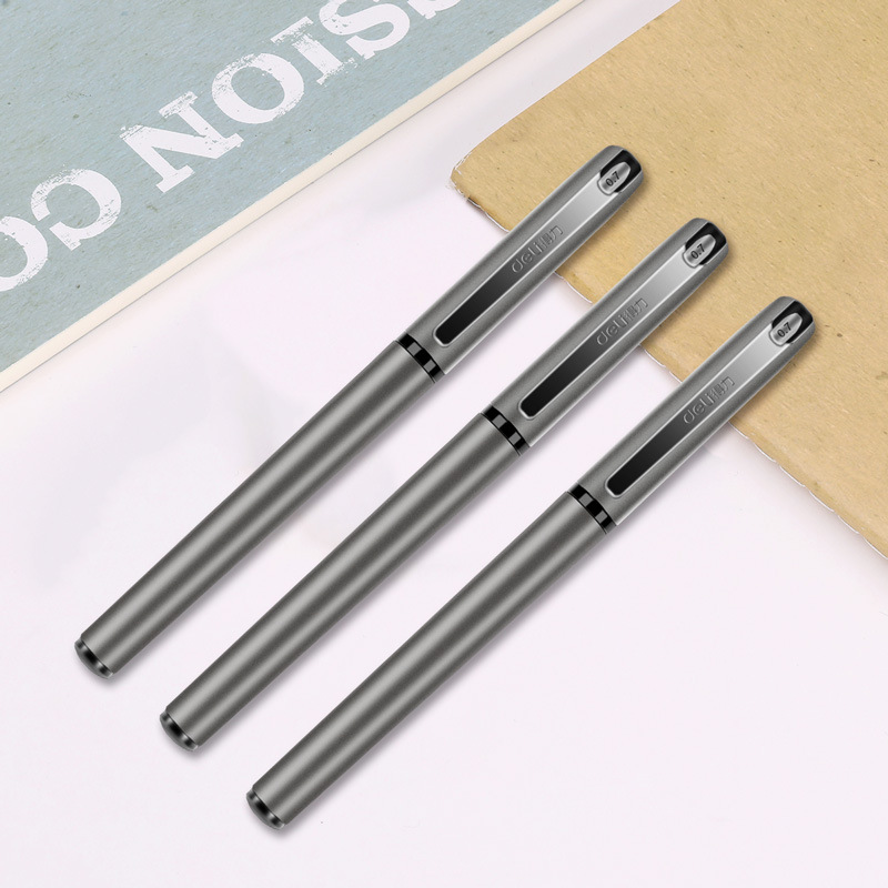 Deli S26 Gel Pen Ball Pen Carbon Pen Single Office Pen Stationery Signature Pen Wholesale 0.7mm