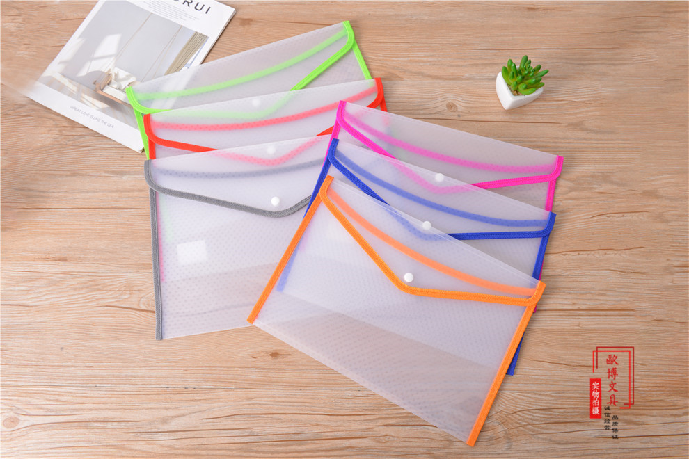 A4 File Transparent Material Storage Student Test Paper Office Supplies Thickened Waterproof Bill Portfolio by Pocket A4 File Transparent Material Storage Student Test Paper Office Supplies Thickened Waterproof Bill Portfolio by Pocket