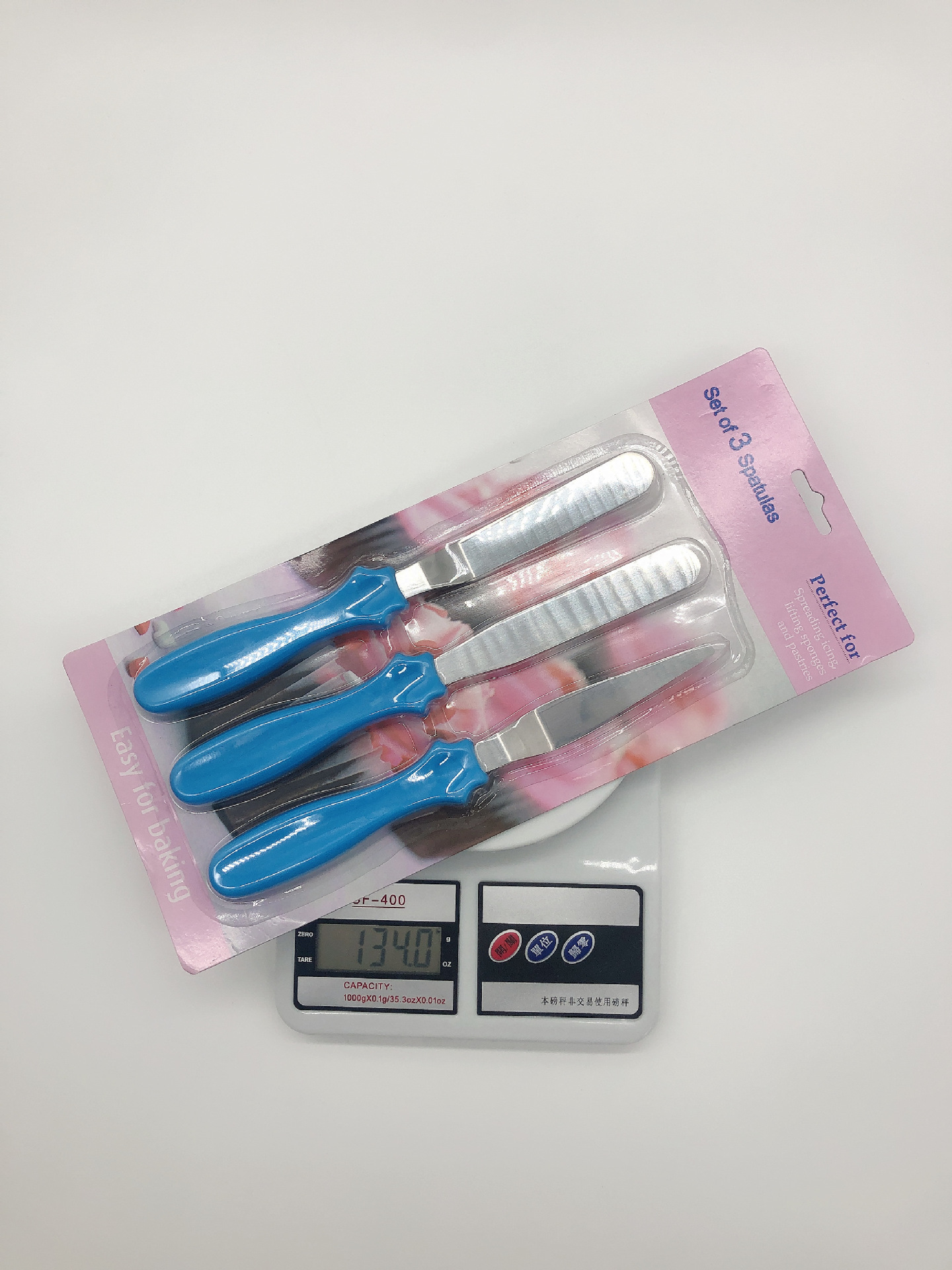 Stainless Steel Butter Knife Three-Piece Set Butter Knife Set Palette Knife Cake Decorating Spatula 4.5 Stainless Steel Butter Knife Three-Piece Set Butter Knife Set Palette Knife Cake Decorating Spatula 4.5