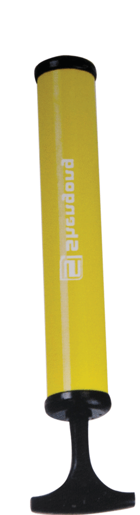 One pump type manual gas inflator pump with needle needle soccer volleyball basketball pump