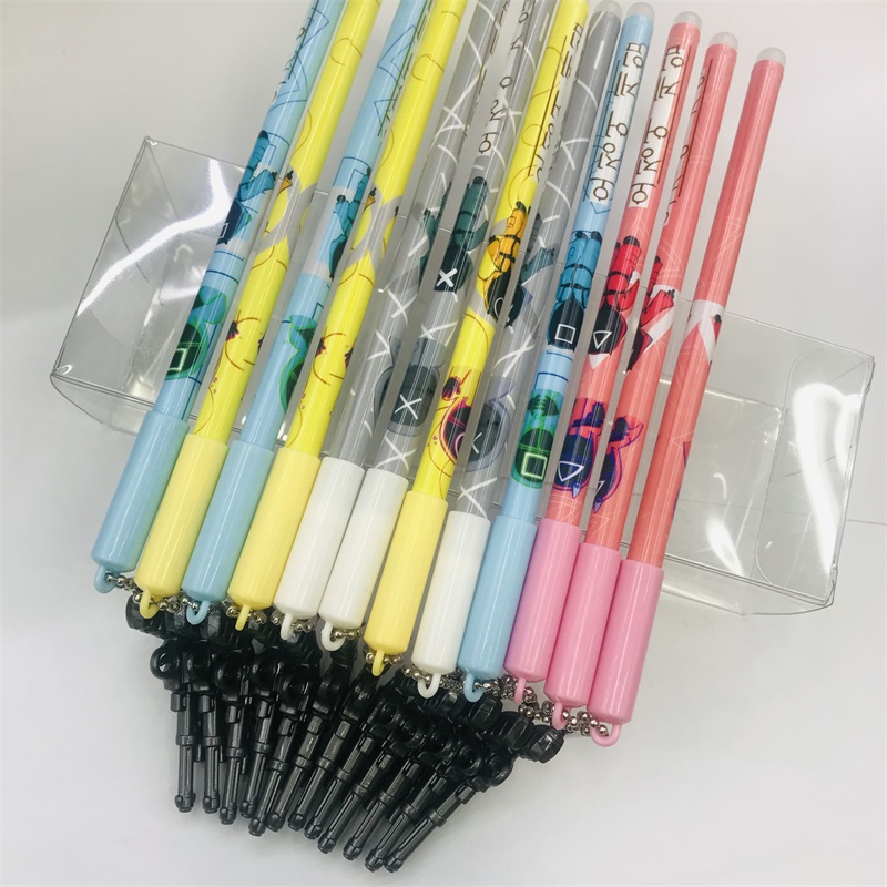Erasable Pen Student Rub Easy to Wipe Water-Based Paint Pen Office Supplies Chicken Model Pendant Carbon Blue Gel Pen Erasable Pen Student Rub Easy to Wipe Water-Based Paint Pen Office Supplies Chicken Model Pendant Carbon Blue Gel Pen
