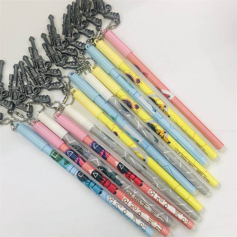 Erasable Pen Student Rub Easy to Wipe Water-Based Paint Pen Office Supplies Chicken Model Pendant Carbon Blue Gel Pen Erasable Pen Student Rub Easy to Wipe Water-Based Paint Pen Office Supplies Chicken Model Pendant Carbon Blue Gel Pen