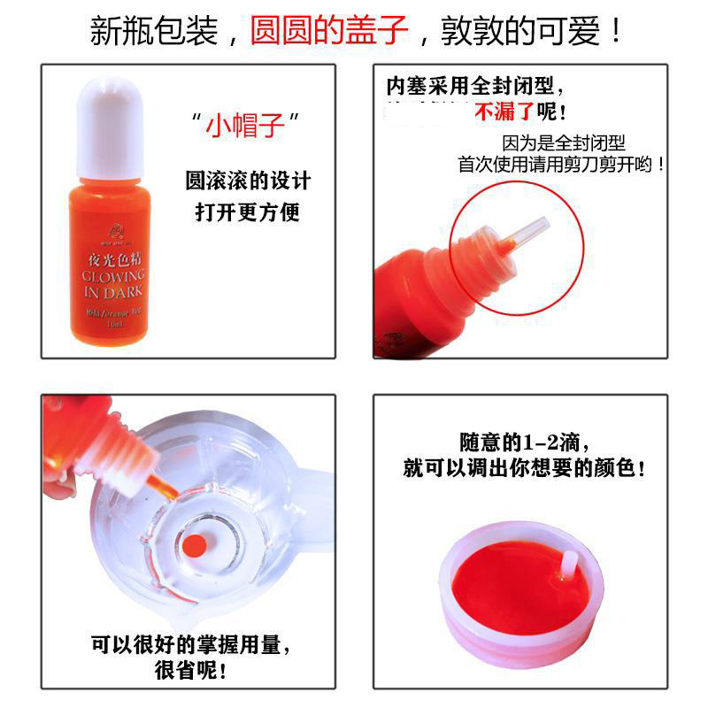 New DIY LUMINOUS pouch UV Crystal drop gel Silicone Mold color Palette with LUMINOUS essence New DIY LUMINOUS pouch UV Crystal drop gel Silicone Mold color Palette with LUMINOUS essence