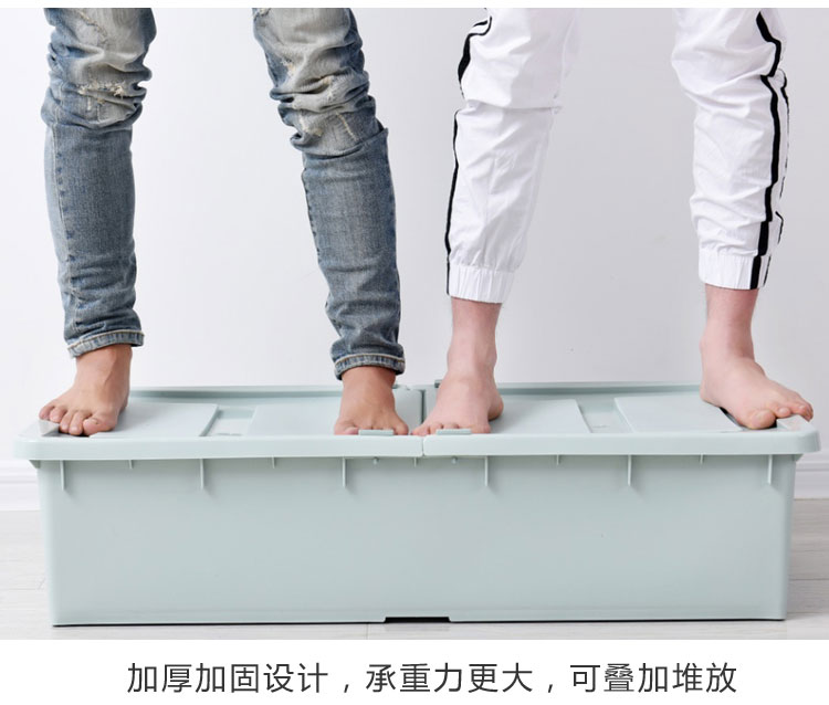 Extra Thick Band Pulley Bed Bottom Storage Box Bed Base Cabinet Plastic Bed Bottom Storage Box Oversized Clothes Storage Box Storage Box Extra Thick Band Pulley Bed Bottom Storage Box Bed Base Cabinet Plastic Bed Bottom Storage Box Oversized Clothes Storage Box Storage Box