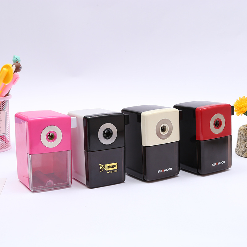 Zhengrong students hand pencil sharpener manufacturers wholesale cartoon cute shape pencil sharpener children hand sharpener