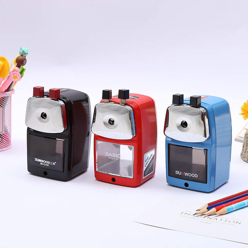 Zhengrong students hand pencil sharpener manufacturers wholesale cartoon cute shape pencil sharpener children hand sharpener