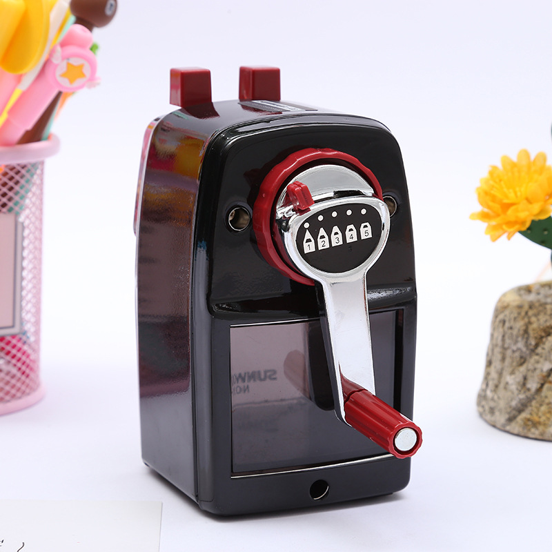 Zhengrong students hand pencil sharpener manufacturers wholesale cartoon cute shape pencil sharpener children hand sharpener