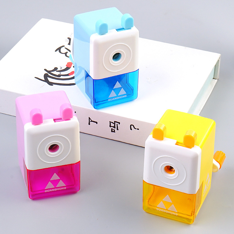 Creative Hand-Cranked Pencil Sharpener Pencil Sharpener Cute Pencil Shapper Primary and Secondary School Pencil-Sharpening Machine Gift Children Learning Stationery Creative Hand-Cranked Pencil Sharpener Pencil Sharpener Cute Pencil Shapper Primary and Secondary School Pencil-Sharpening Machine Gift Children Learning Stationery
