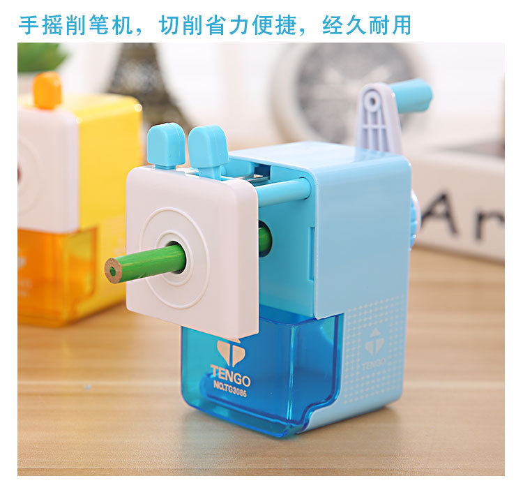 Creative Hand-Cranked Pencil Sharpener Pencil Sharpener Cute Pencil Shapper Primary and Secondary School Pencil-Sharpening Machine Gift Children Learning Stationery Creative Hand-Cranked Pencil Sharpener Pencil Sharpener Cute Pencil Shapper Primary and Secondary School Pencil-Sharpening Machine Gift Children Learning Stationery