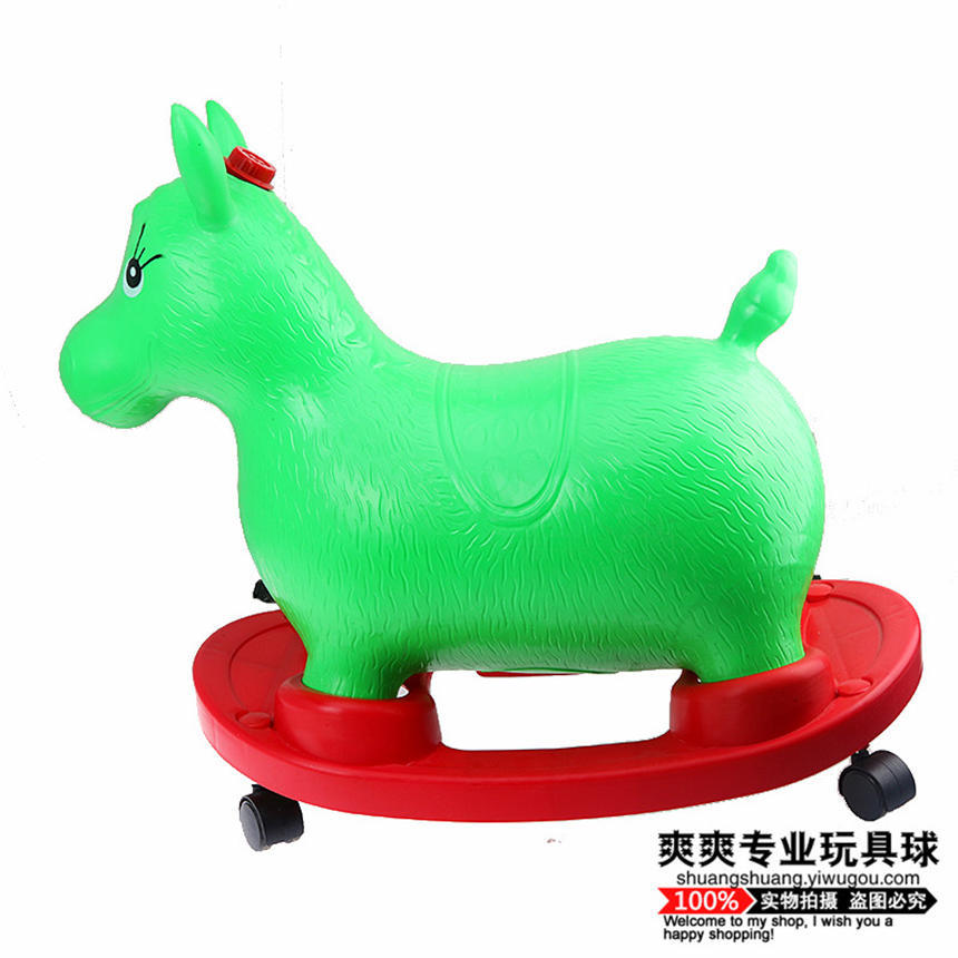 Manufacturers Supply Pulley Board Painted Music Jumping Horse Inflatable Animal Toys Environmentally Friendly Thickened Stall Wholesale Manufacturers Supply Pulley Board Painted Music Jumping Horse Inflatable Animal Toys Environmentally Friendly Thickened Stall Wholesale