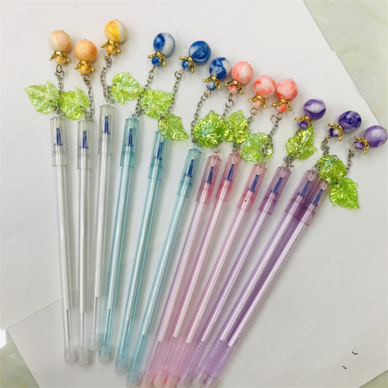 Creative Shape Gourd Pendant Gel Pen Primary and Secondary School Students Learning Stationery Office Pendant Ball Pen Exam Signature Pen Creative Shape Gourd Pendant Gel Pen Primary and Secondary School Students Learning Stationery Office Pendant Ball Pen Exam Signature Pen