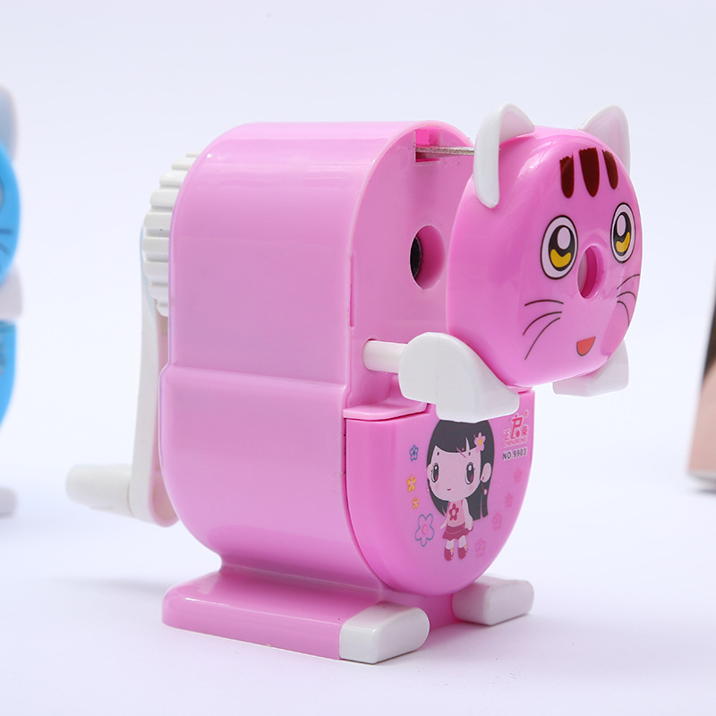 Manufacturers direct marketing creative cute spend cat pencil sharpener student cartoon pencil sharpener animal hand reeler Manufacturers direct marketing creative cute spend cat pencil sharpener student cartoon pencil sharpener animal hand reeler