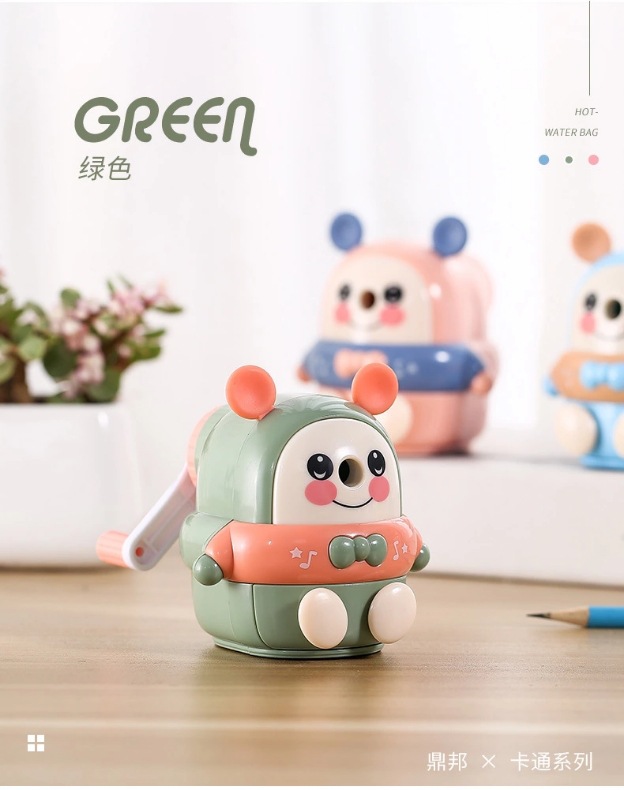 Pencil Sharpener Pencil Shapper Cartoon Automatic Lead Kindergarten Cute Cartoon Hand Pencil Sharpener Pencil Sharpener Printable
