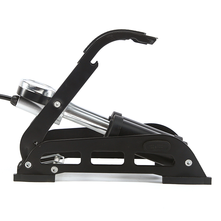 4512 Bicycle Pedal High Pressure Double Cylinder Inflator Folding Car Motorcycle Bicycle Double Cylinder Foot Air Pump