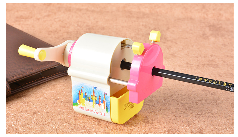 The German children's cartoon hand Faber pencil sharpener The German children's cartoon hand Faber pencil sharpener