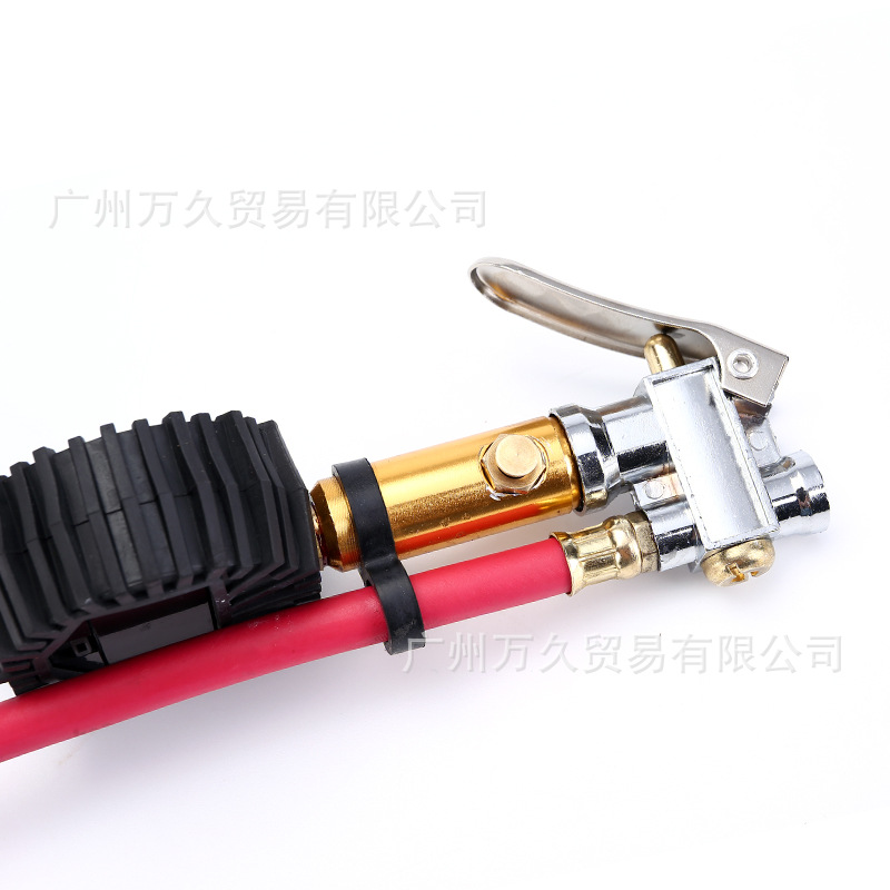 Display Pneumatic MultiFunction Pressure Measuring Inflatable Gun Digital Tire Inflator Reinforced Inflatable Quick Clip