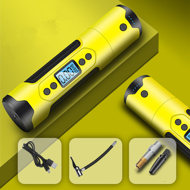Multifunctional Wireless Smart Automobile Air Pump Portable Air Compressor 12V Tire Inflator