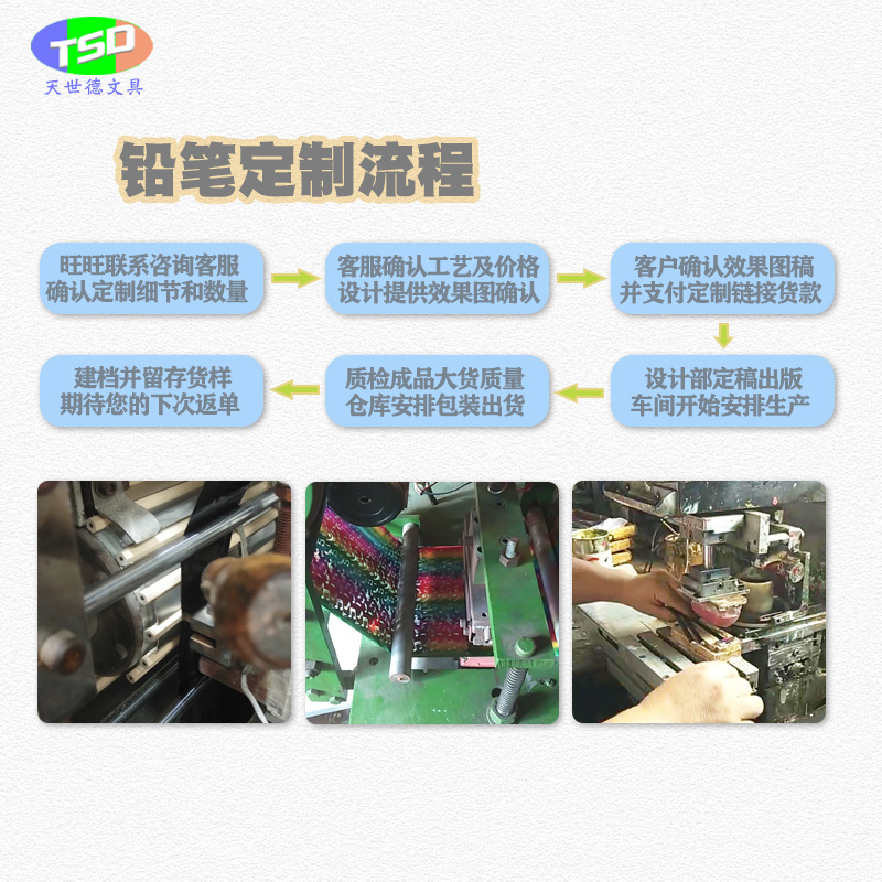 Log Black Wood Pencil Custom HB 2B Printed Logo Labeling Factory Hotel Promotion Foreign Trade Advertising Conference